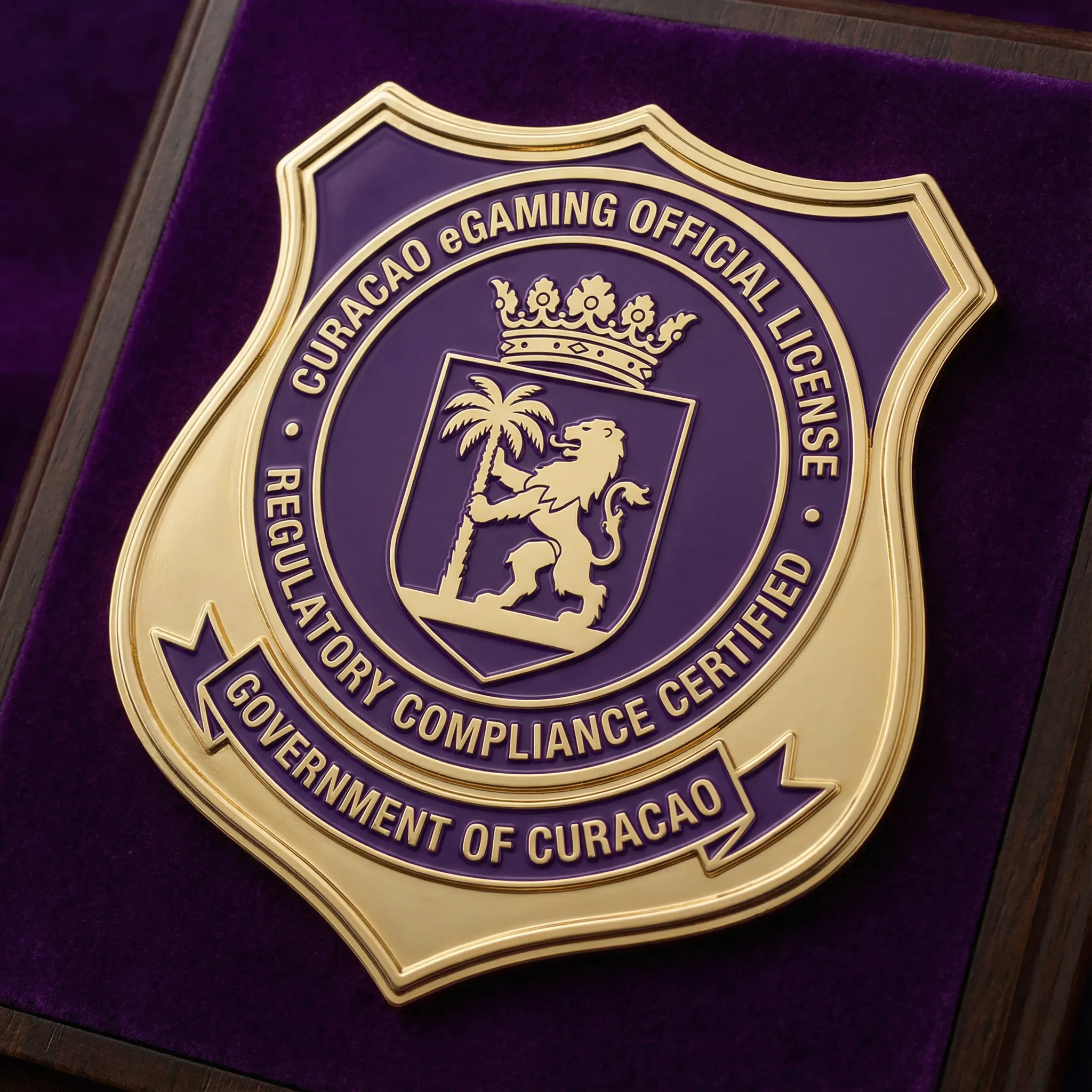 Selo de licença Curaçao eGaming do zzwin