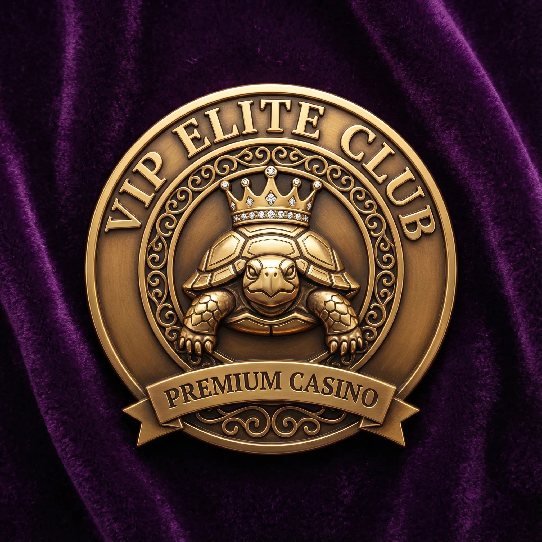 Clube VIP Elite do zzwin com emblema de tartaruga